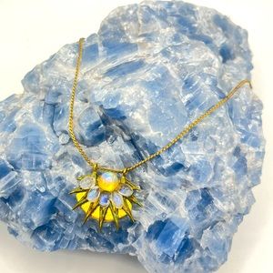 Moonstone pendant necklace